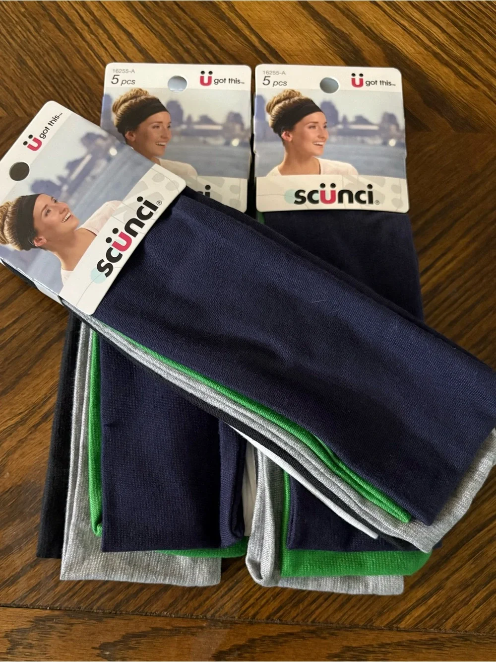 Three Packs Scunci Head Bands - NEW